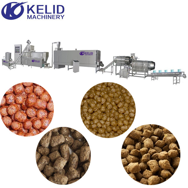 Floating Carps Catfish Koi Fish Feed Processing Extrusion Making Machine