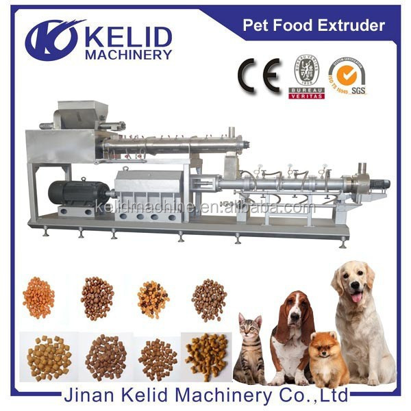 Full Automatic hot well pet food extruder