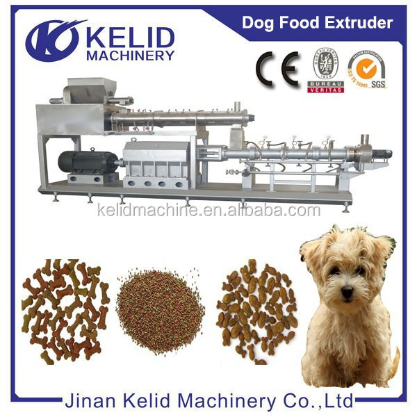 Full Automatic hot well pet food extruder