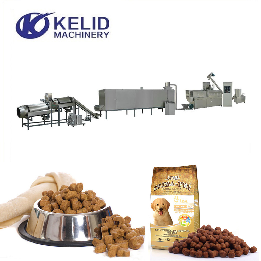 Full Production Line Dry Dog Food Making Machine