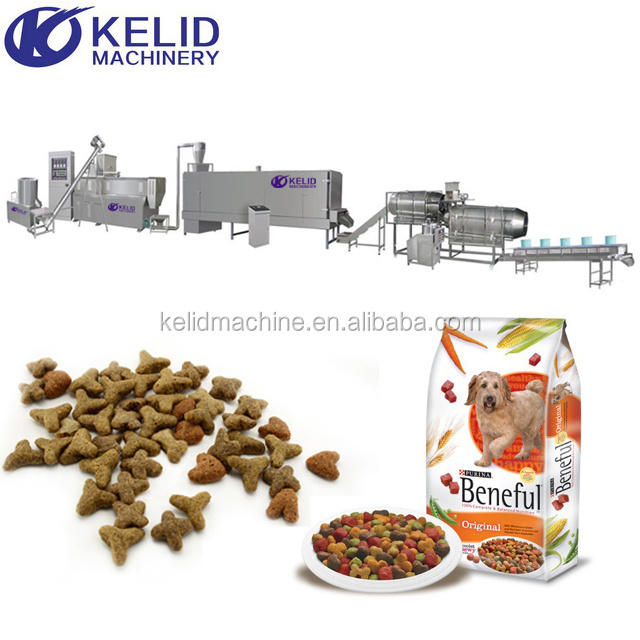 Full Automatic hot well pet food extruder