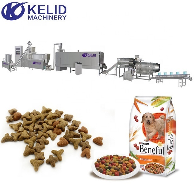 Kibble Pet Dog Food Pellet Processing Production Equipment