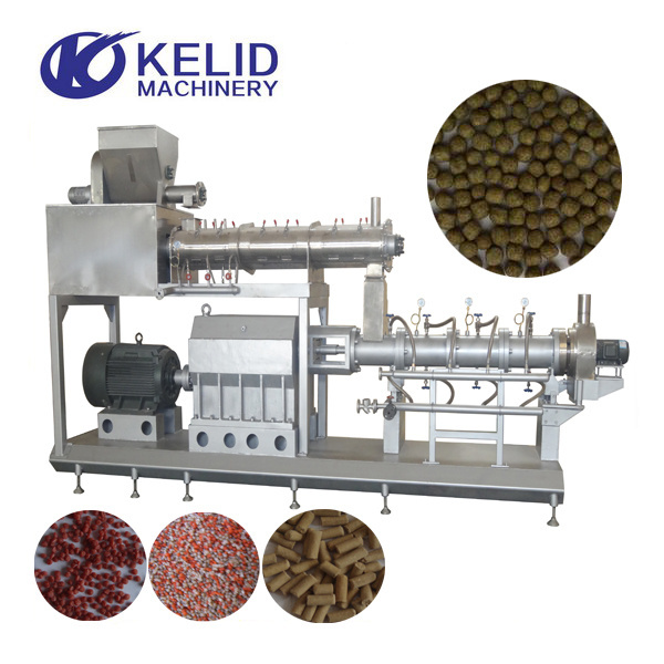 Catfish Carps Koi Floating Fish Feed Making Processing Machine