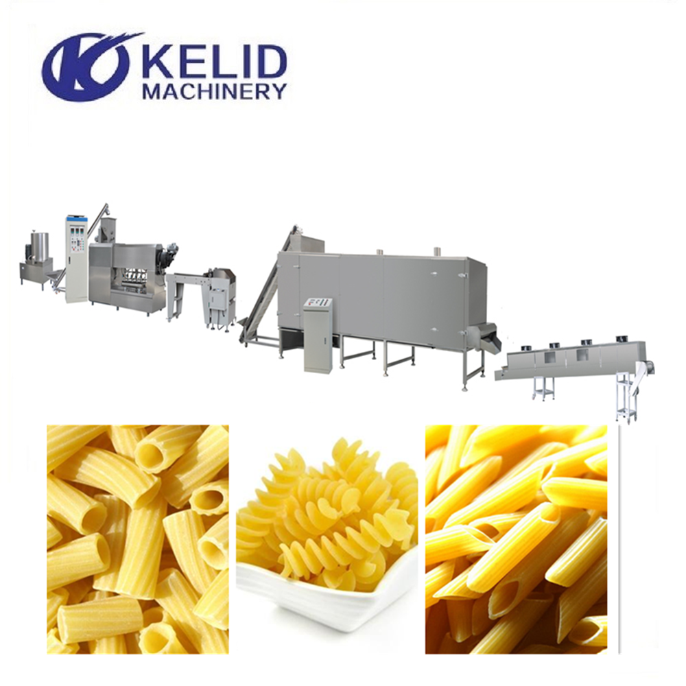 Macaroni Pasta Extruder Making Machine Production Line