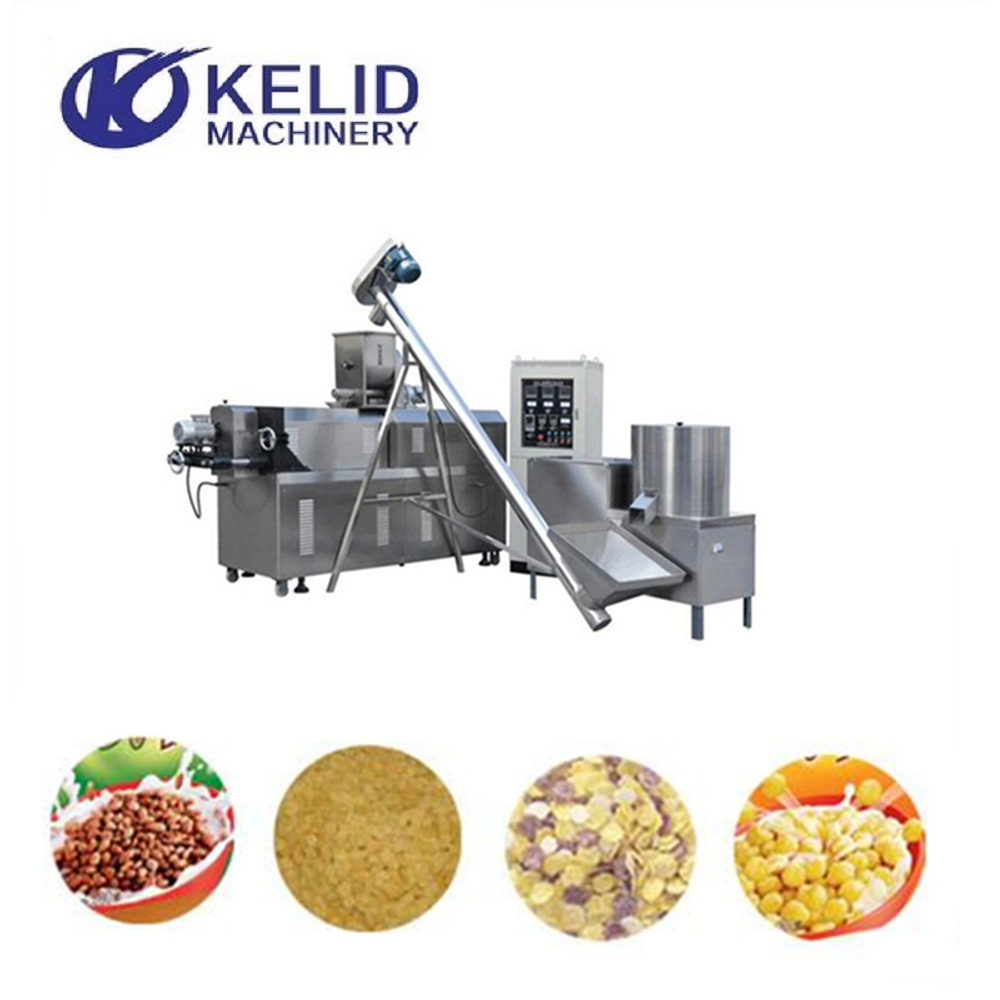 Instant Oatmeal Rye Oat Flakes Cereals Making Processing Machine