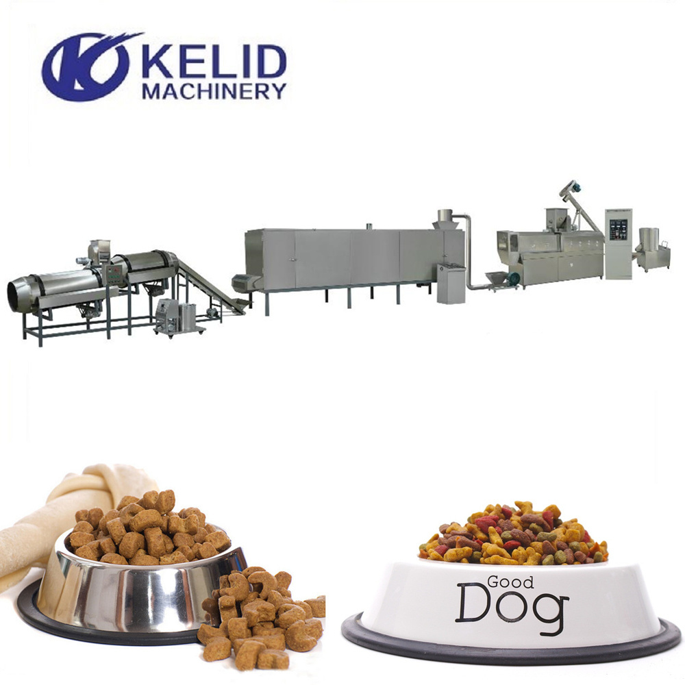 Kibble Pet Dog Food Pellet Processing Production Equipment