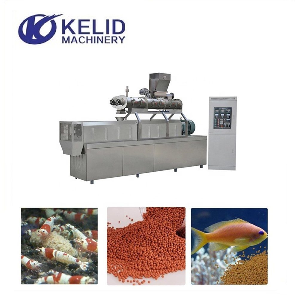 Large Capacity Floating Fish Feed Pellet Extrusion Machine