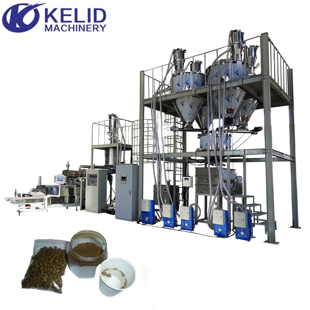 Floating Sinking Trout Fish Catfish Feed Processing Production Line