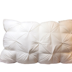 Twisted  flower shape pillow with hollow fill