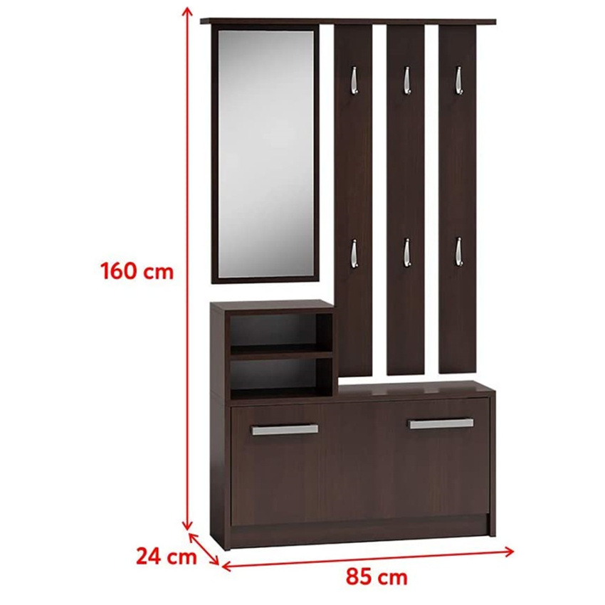 Wholesale simple new 2022 new year wall mounted distressed wood tall large capacity shoe cabinet