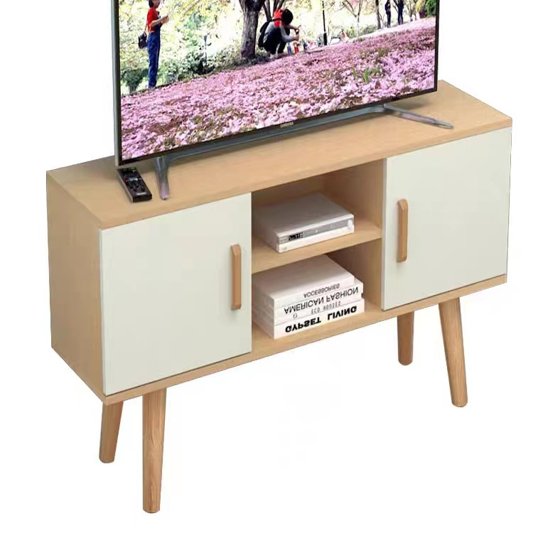 Nordic modern simple narrow high small living room bedroom TV cabinet