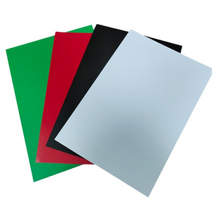 Various color PVC platos de plastico 2mm PVC sheet for printing