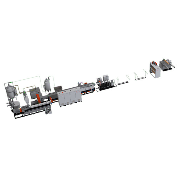 plastic extrusion machinery PET foam sheet extruded production line for disposable food plate