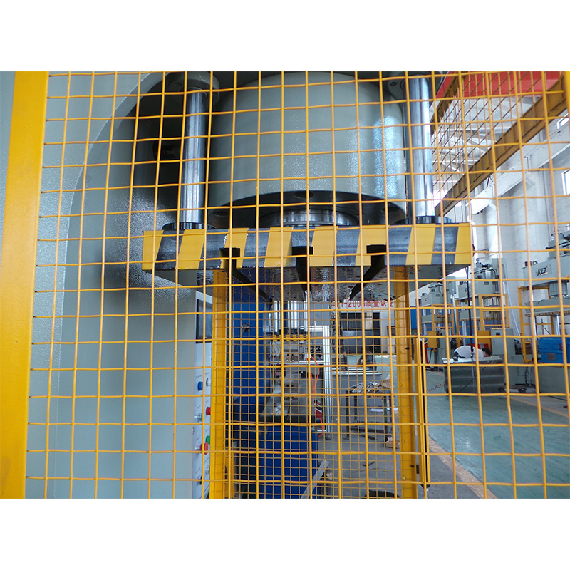 High speed c frame 70 ton hydraulic press for metal coins making machine