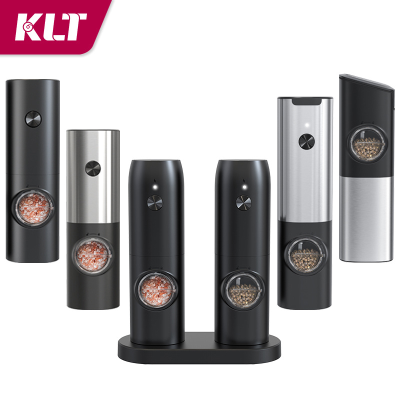 LOWEST Price Type-C Rechargeable Electric Salt and Pepper Mills Set with Led Light