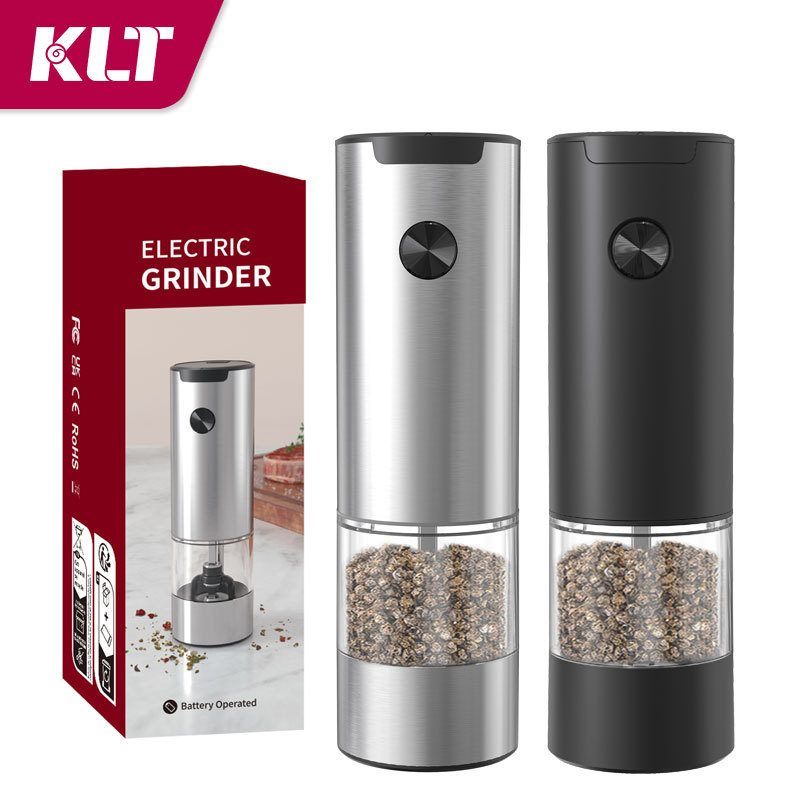 Kitchen Appliance Battery Operated Electric Salt and Pepper Grinder Automatic Pepper Grinder