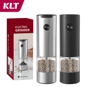 Kitchen Appliance Battery Operated Electric Salt and Pepper Grinder Automatic Pepper Grinder