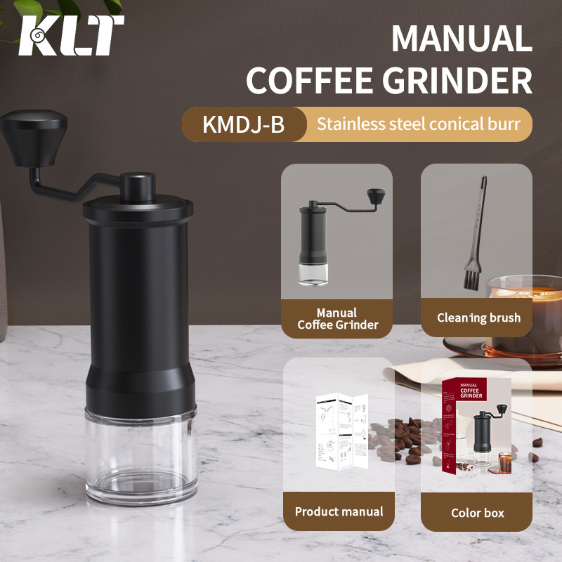 High Quality Mini Coffee Grinder Home Coffee Espresso Grinder Vintage Stainless Steel Manual Coffee Grinder