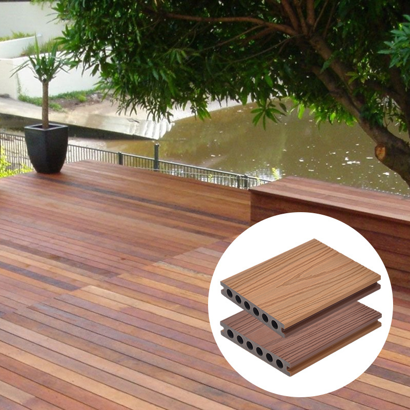 Outdoor Cheap Price Wpc Composite Hardwood Decking Floor