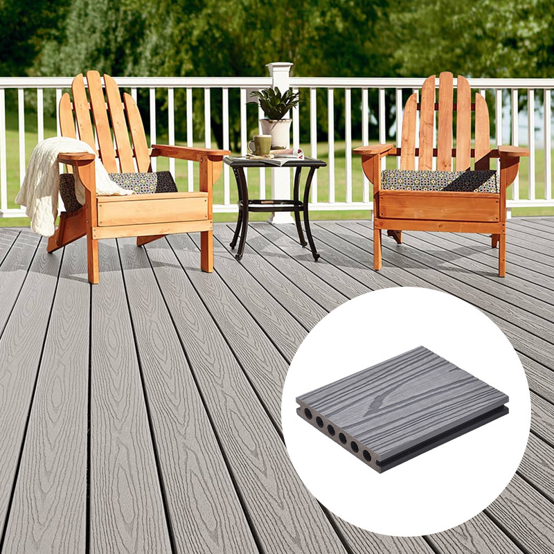 Outdoor Cheap Price Wpc Composite Hardwood Decking Floor