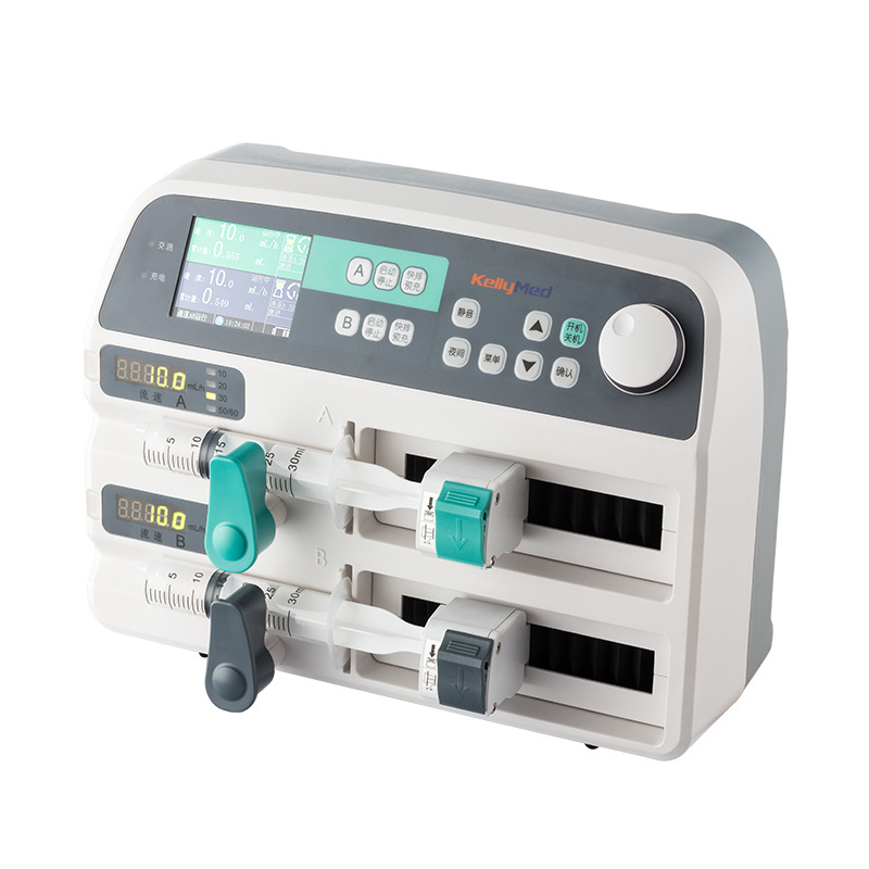 Hot-selling Medical Dual Channel Infusion Pump Medical Syringe Pump