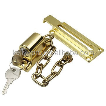 Keyed Chain Door Guard Locking Door Security Chain Lock