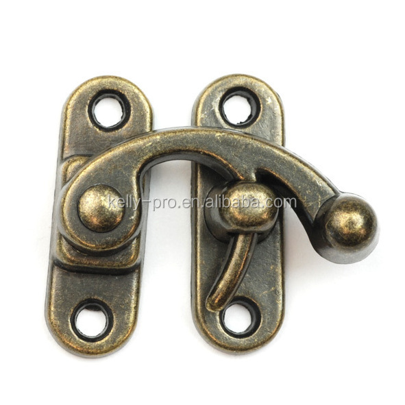 Vintage Style Latch Small Box Hardware Jewelry Box Swing Latch Hook