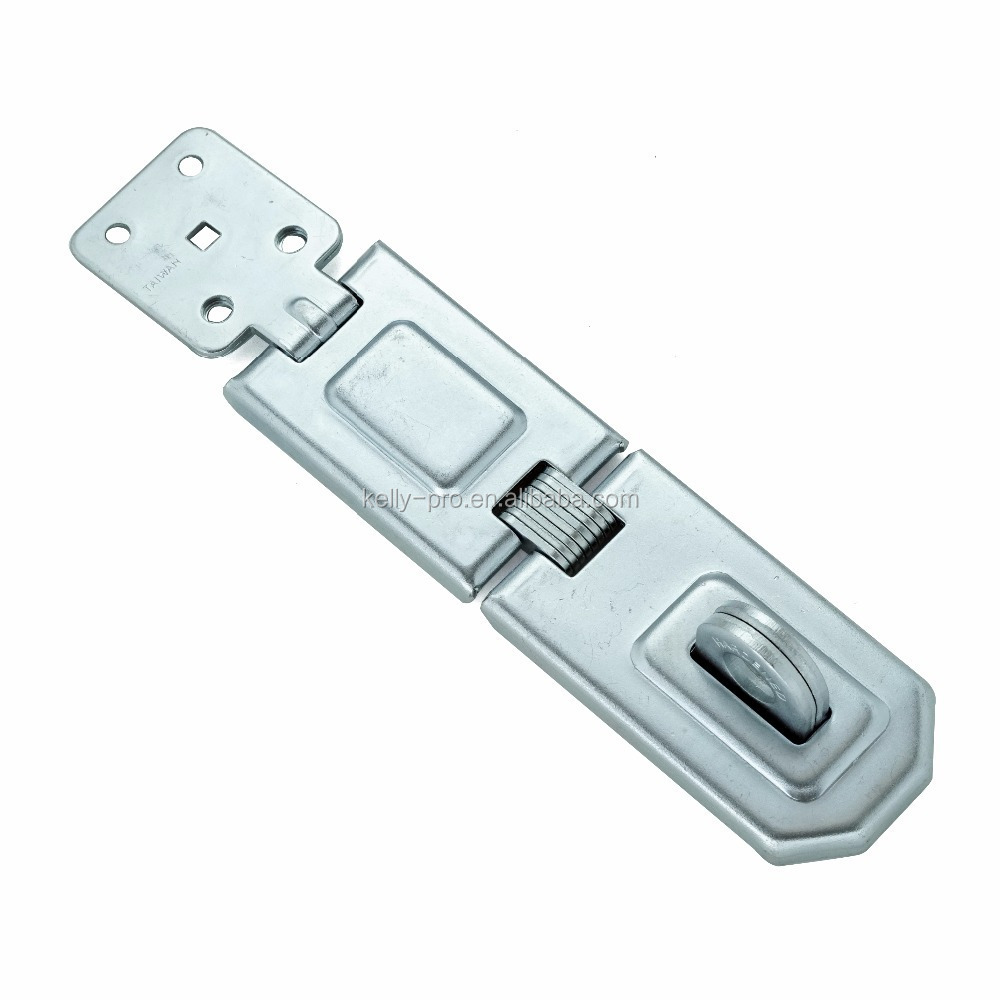 Flexible Double Hinge Hasp Staple 2 Link Type Security Door Latch