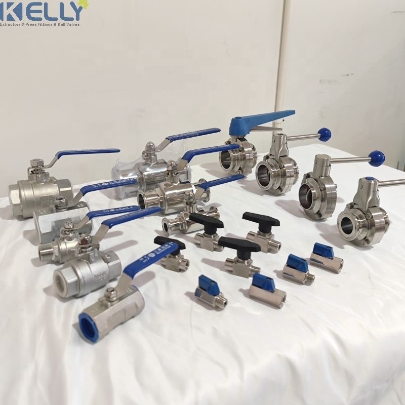 All Type Of Ball valve  threaded/ tri clamped/ mini valve Stainless Steel 304/316L