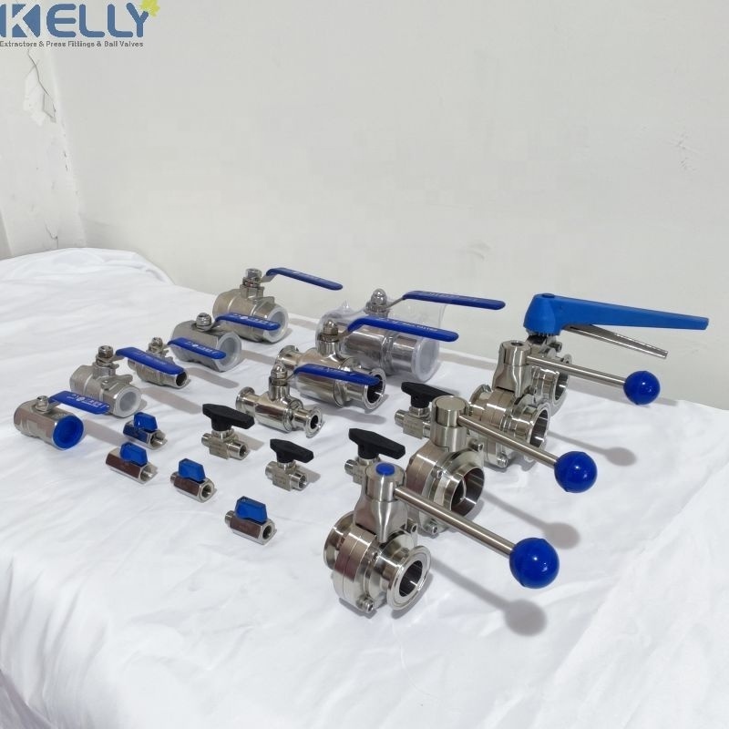 All Type Of Ball valve  threaded/ tri clamped/ mini valve Stainless Steel 304/316L