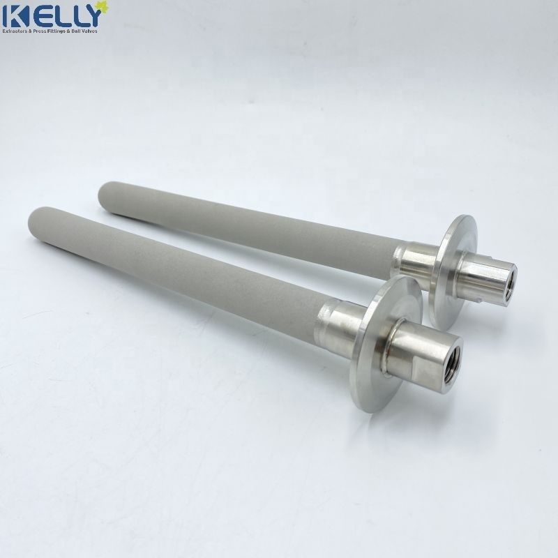 Stainless Steel Tri Clamp Carbonation Stones For Beer Tank SS304/SS316L Sanitary