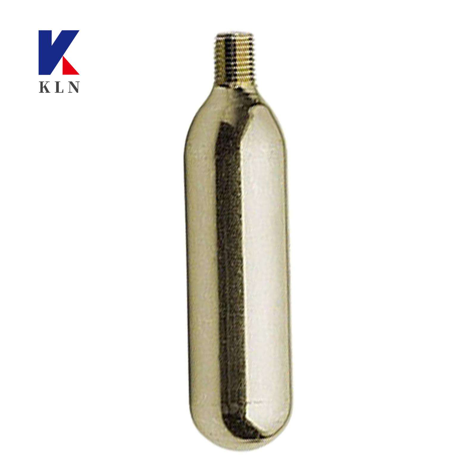 16g Co2 Cartridge Tire Inflator Steel Bike and Bubble Machine High Pressure Metal Cylinder Air High Pressure Gas  KLN