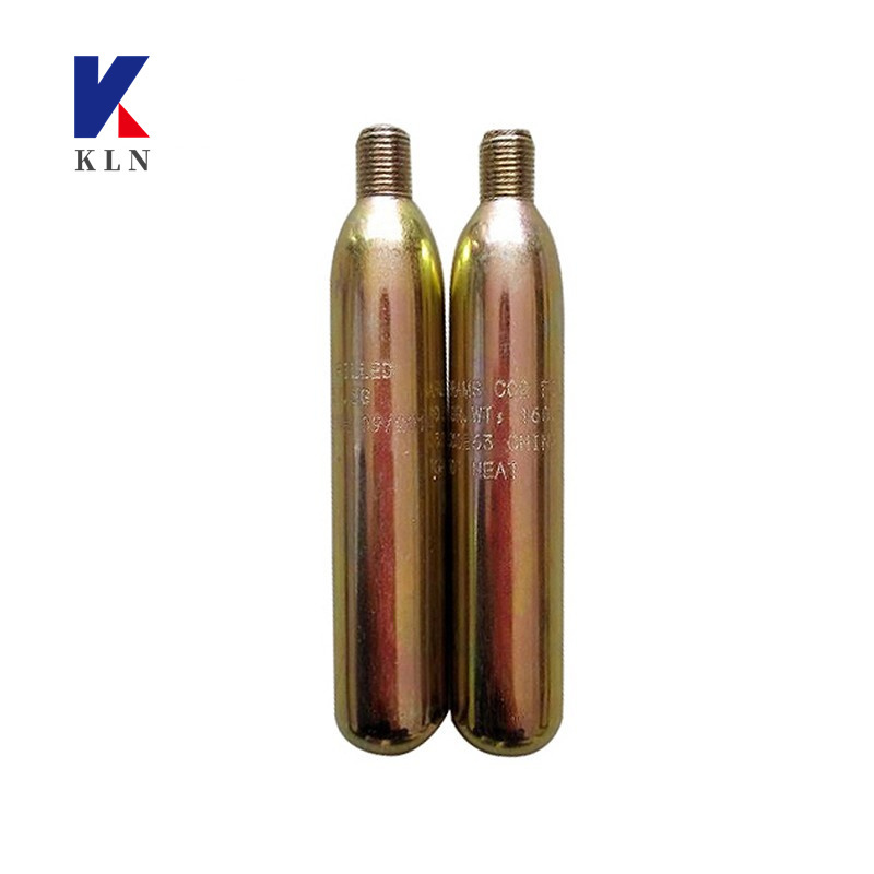 EN 12402-7 CE certified 33g co2 cylinder / cartridge