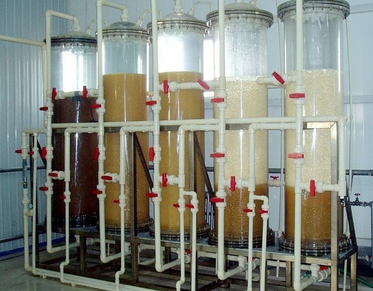 Deionized water equipment with ion exchange Mixed bed