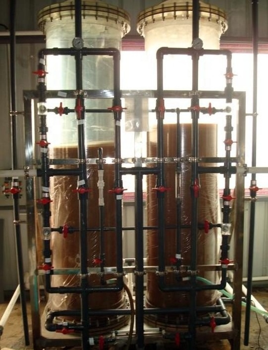 Deionized water equipment with ion exchange Mixed bed