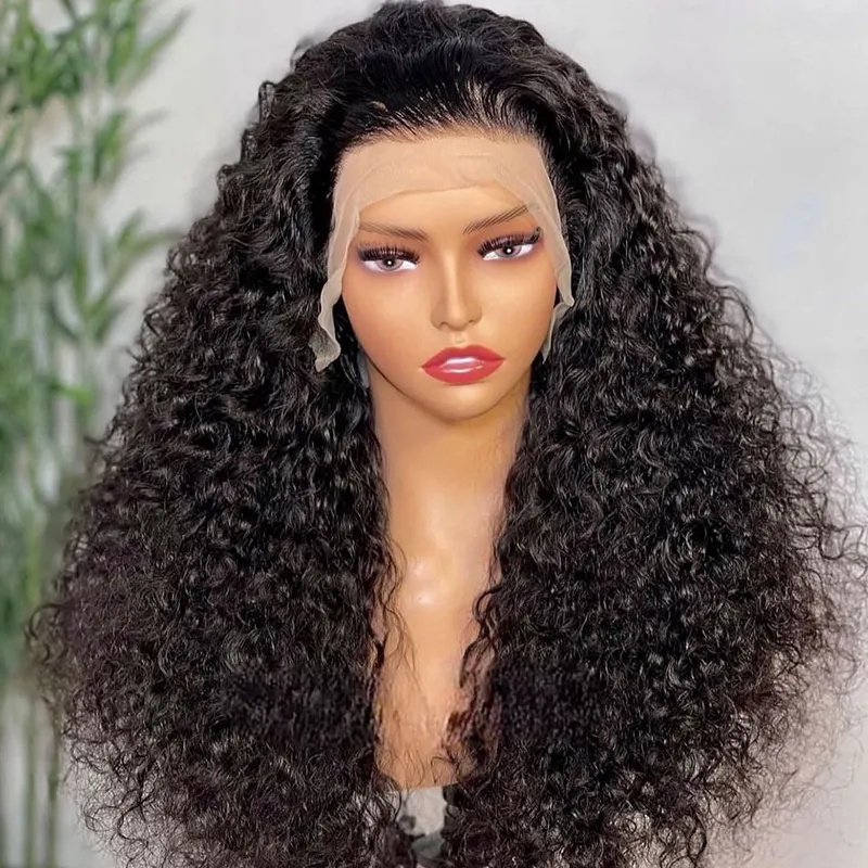 13x4 Transparent hd Lace Wig for American Black Women Deep 13x6 hd Lace Frontal Wigs 40 Inch Full Wig Raw Human Hair Lace Front