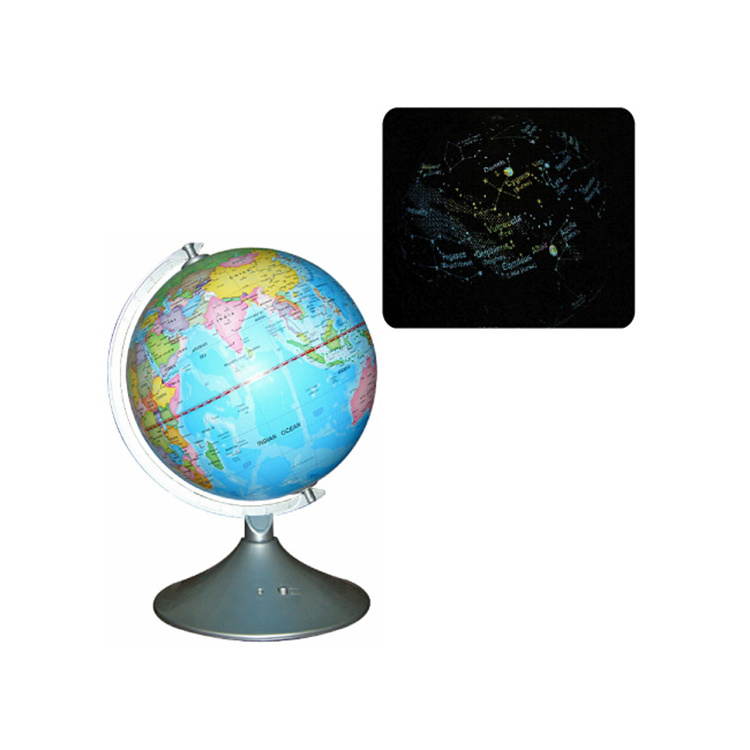 Light control celestial globe for teaching use