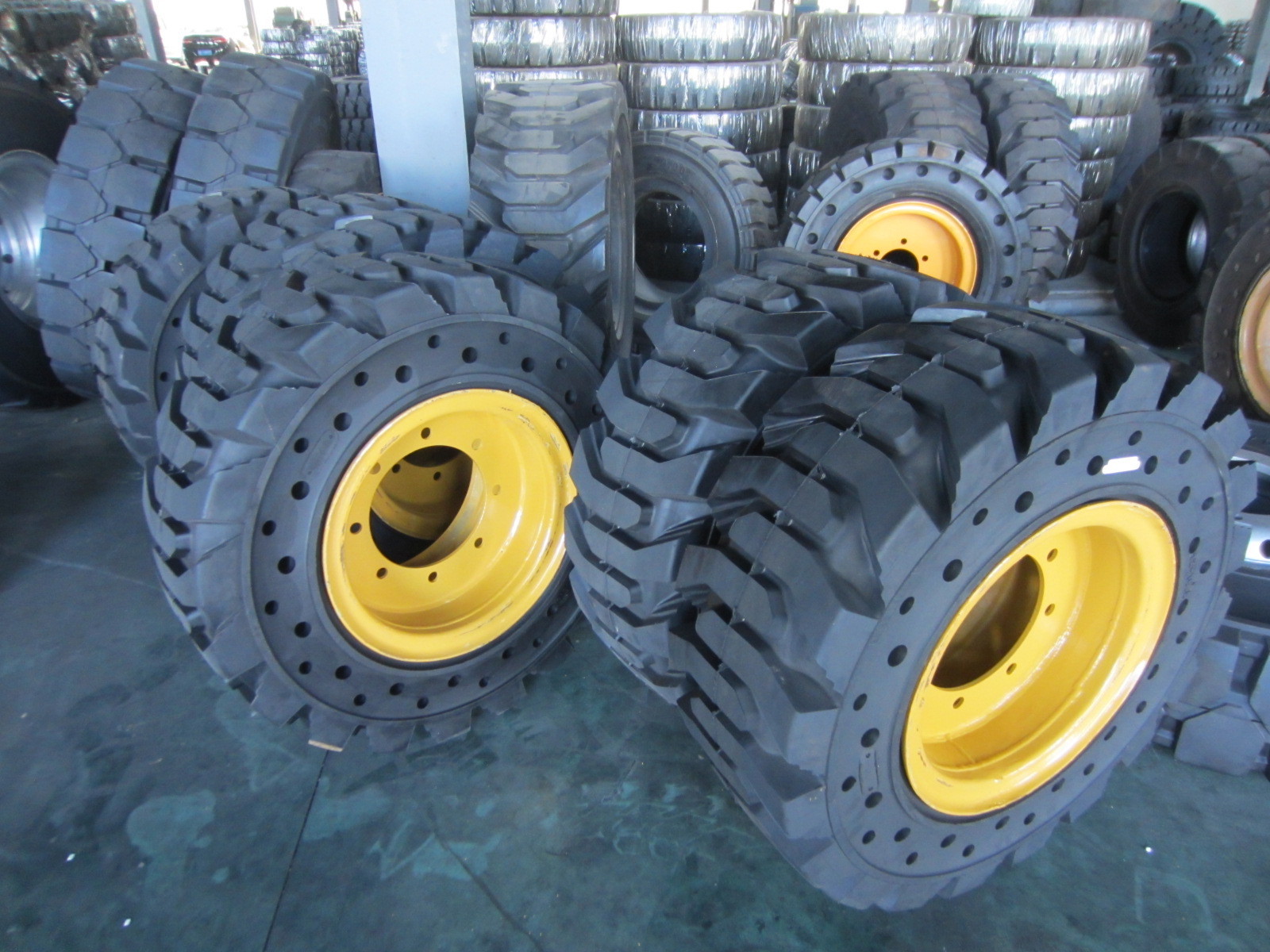 CHINA Solid tyre  700x12 6.00-9 7.00-9  Forklift Tires With Good Price