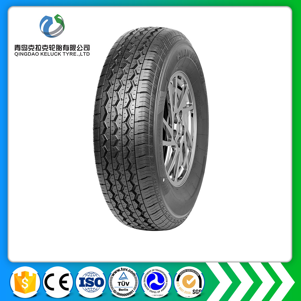 passenge car tires 195R14C 8PR 106/104R M+S PCR tyre white sidewall rib  cheapest wholesale tires 195 R14