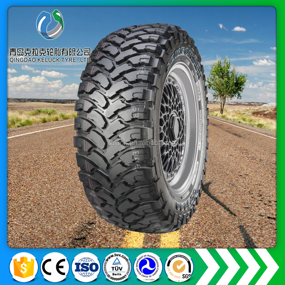 Qingdao racing gomme tires COMFORSER CF3000 265/75R16LT 315/75R16LT ECE GCC REACH SUV pcr Radial ajoneuvon renkaat tyres