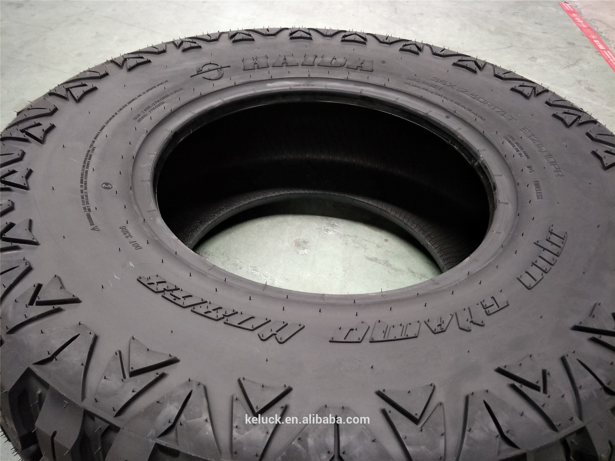 285/70R17 285/75R16 R/T pickup truck tires rugged Terrain Mileking Haida world famous tyres brand made in China