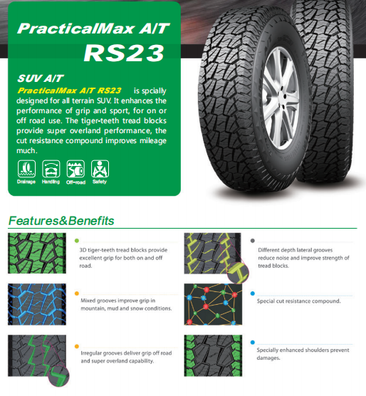 215 225 235 245  255 275 70 R 16  on off road car tires   all terrain SUV  275/70 r16  cheap high quality tyre