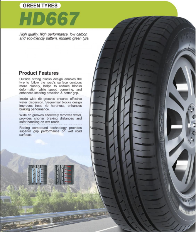 205/55R16 HD667 91V 205 55 R16 HAIDA Passenger car tires top high quality tyre made in China