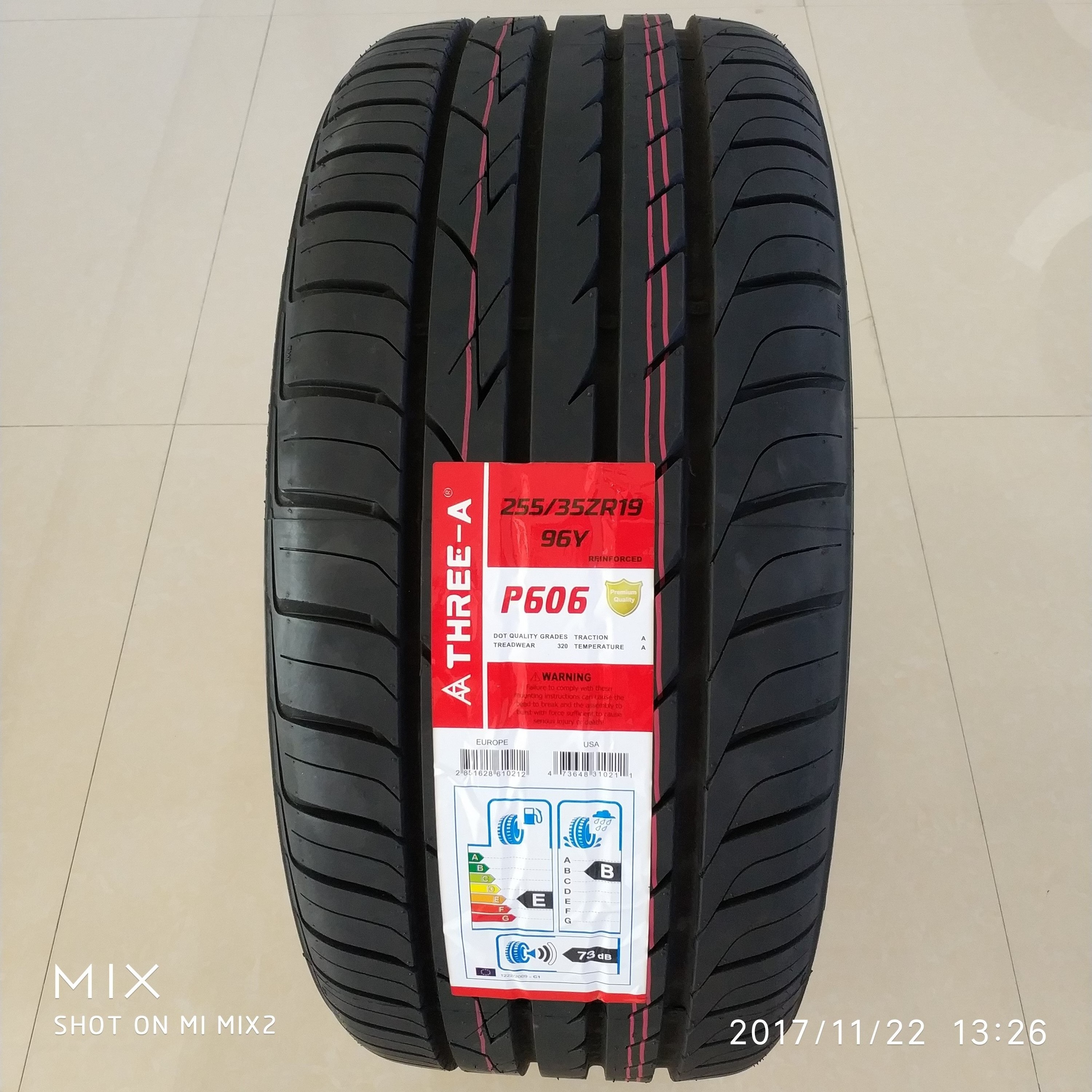 Passenger car tires for cars Top 10 China tyre brand Pneus Three-A Aoteli Rapid Yatone