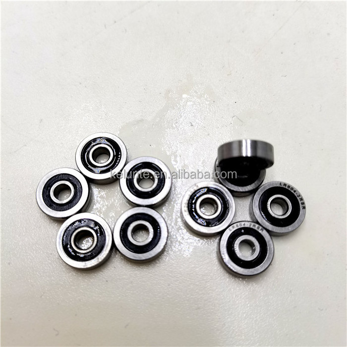 Bearing LR604-2RSR Rubber Seal on Two Sides Single Row Support Roller Bearing LR604