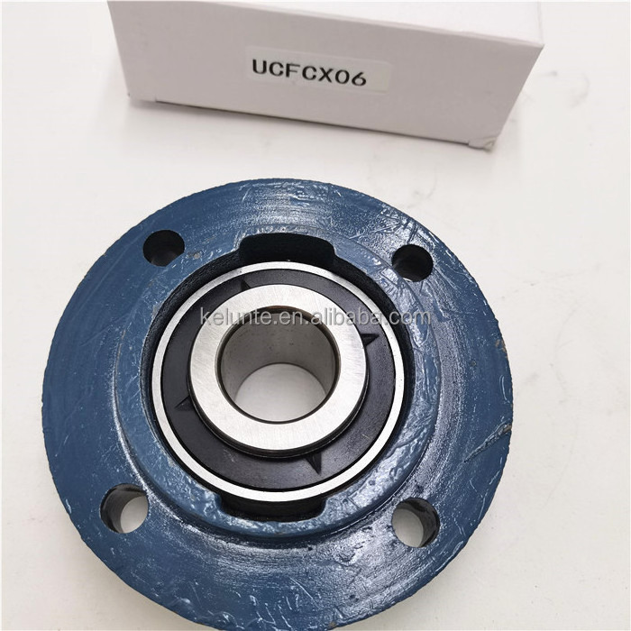 Bearing Housing UCFCX06 UCFCX06D1 Set Screw Locking Piloted Flange Cartridge Bearing Units UCFCX06J UCX06+FXC06