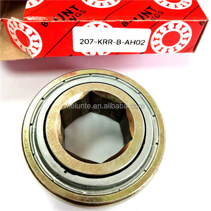 SK104-207-KRR-B-L402/70-AH12 Hex Bore Inside Ball Bearing 207KRRBAH02 Bearing SK 104-207-KRR-B-AH12