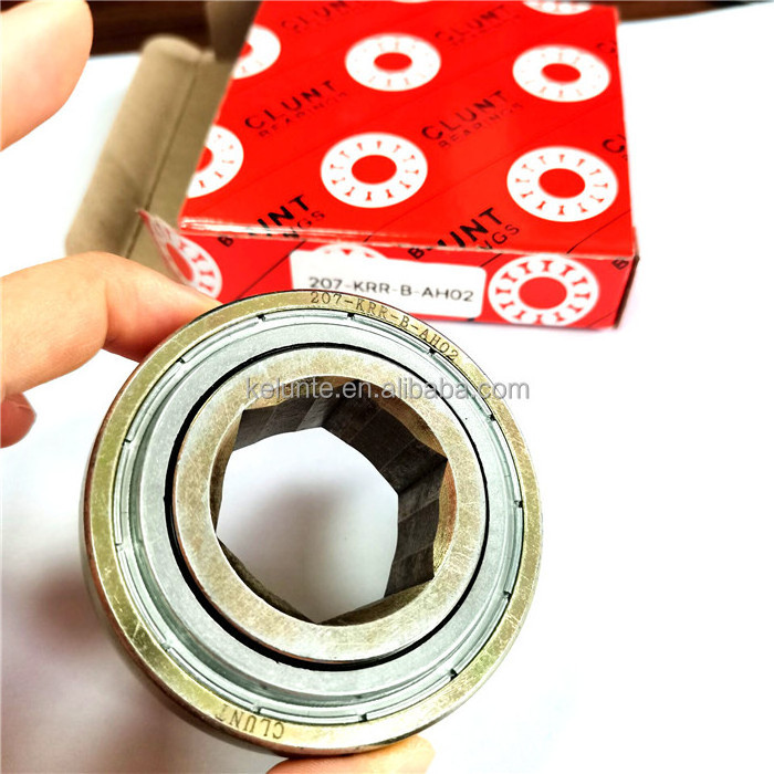 SK104-207-KRR-B-L402/70-AH12 Hex Bore Inside Ball Bearing 207KRRBAH02 Bearing SK 104-207-KRR-B-AH12