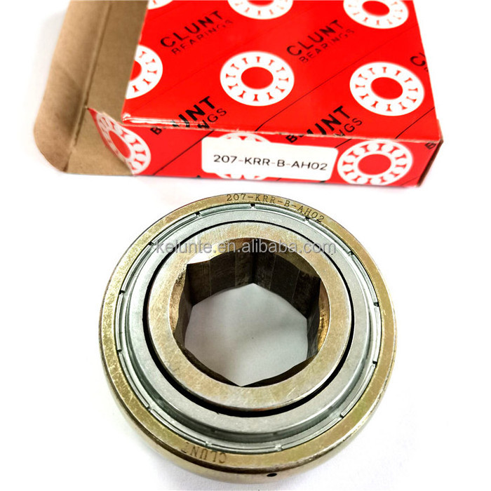 SK104-207-KRR-B-L402/70-AH12 Hex Bore Inside Ball Bearing 207KRRBAH02 Bearing SK 104-207-KRR-B-AH12