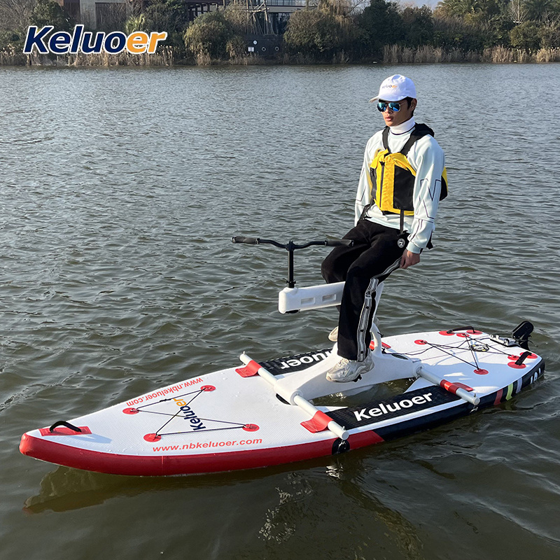 SUP Inflatable Paddle board Outdoor Water Bike Beginner Water Ski Board Water Athletic Floatplane